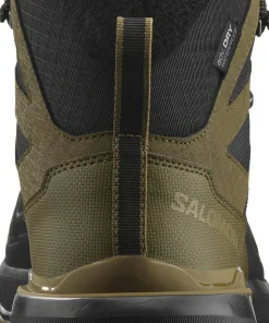 Salomon Men's X Ultra Snowpilot Waterproof Black/Military Olive/Gothic Olive