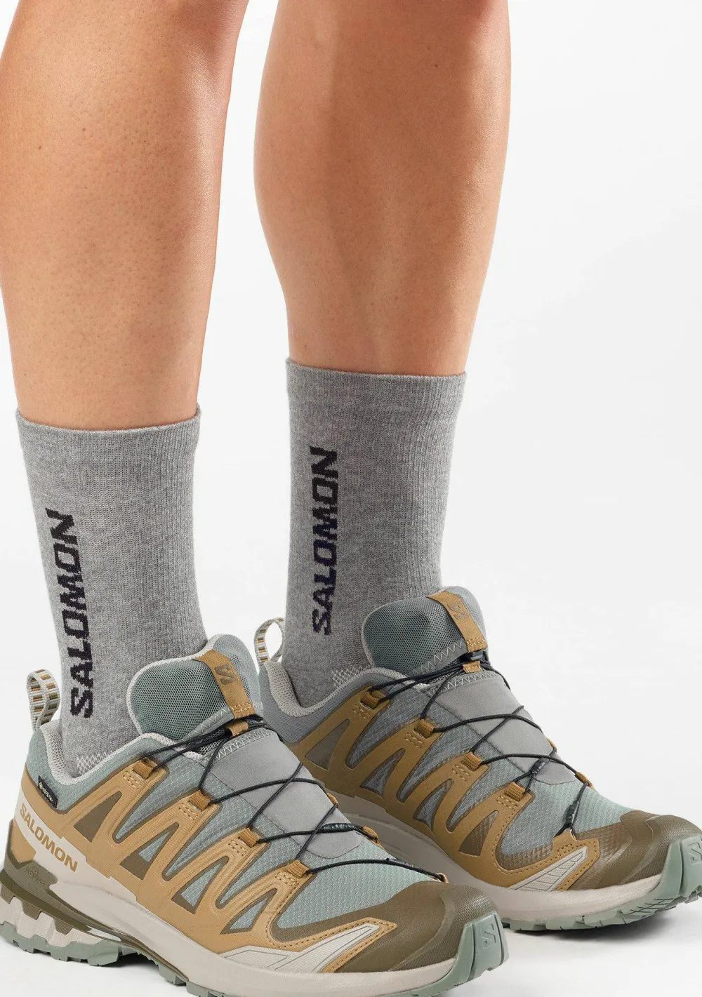 Hot Men's XA 3D Pro V9 GORE-TEX Sedona Sage/Plantation/Paloma Gore-Tex Herrskor