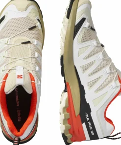 Salomon Men's XA Pro 3D V9 Almond Milk/Gray Green/Cherry Tomato Almond Milk / Gray Green / Cherry Tomato New
