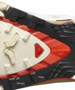 Salomon Men's XA Pro 3D V9 Almond Milk/Gray Green/Cherry Tomato Almond Milk / Gray Green / Cherry Tomato New
