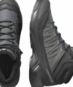 Salomon Men's X-Adventure Coldrush Waterproof Asphalt/Black/Alloy Asphalt / Black / Alloy Best