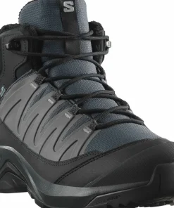 Salomon Men's X-Adventure Coldrush Waterproof Asphalt/Black/Alloy Asphalt / Black / Alloy Best
