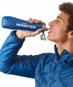 Salomon Soft Flask 400ml/13oz Insulated 42 Clear Blue Sale