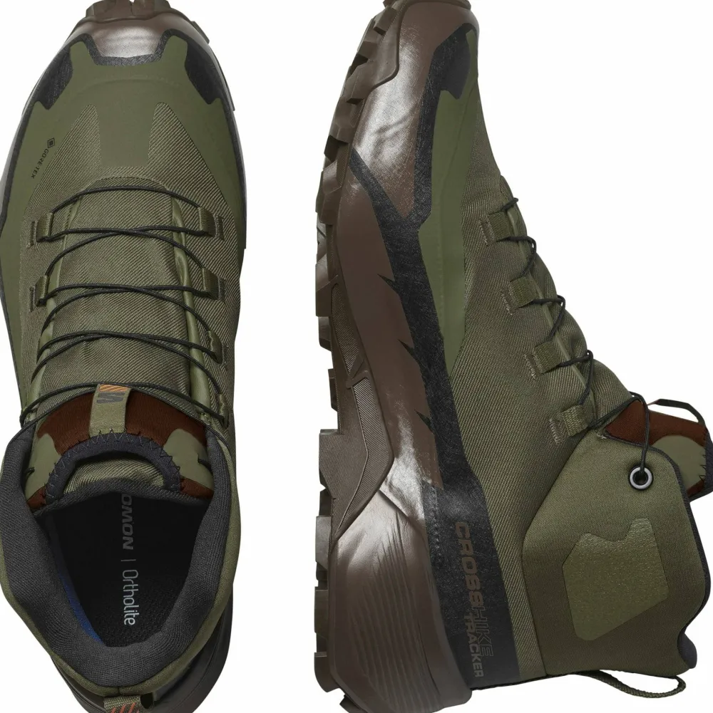 Online Unisex Cross Hike Tracker GORE-TEX Ranger Green/Earth Brown/Black Vandringsskor & Vandringskängor Herr|Vandringsskor & Vandringskängor Dam