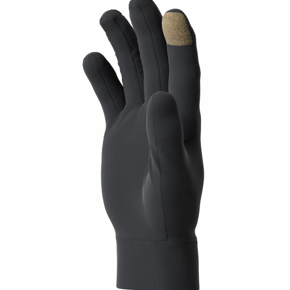 Clearance Unisex Cross Warm Gloves Deep Black Handskar & Vantar Dam