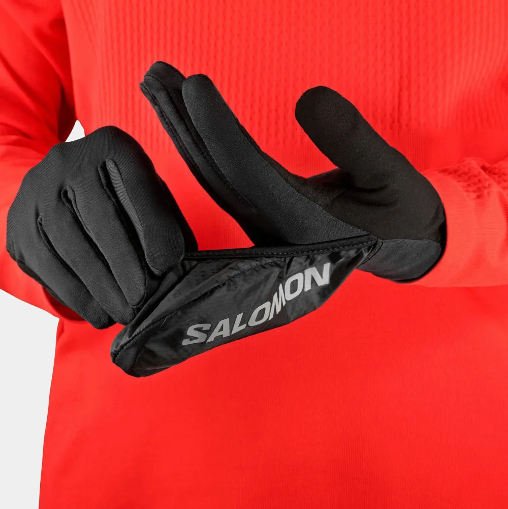 Hot Unisex Fast Wing Winter Gloves Deep Black Handskar & Vantar Dam