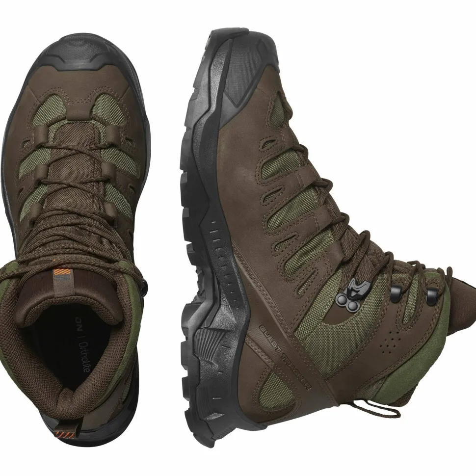 Salomon Unisex Quest Tracker GORE-TEX Earth Brown/Ranger Green/Black