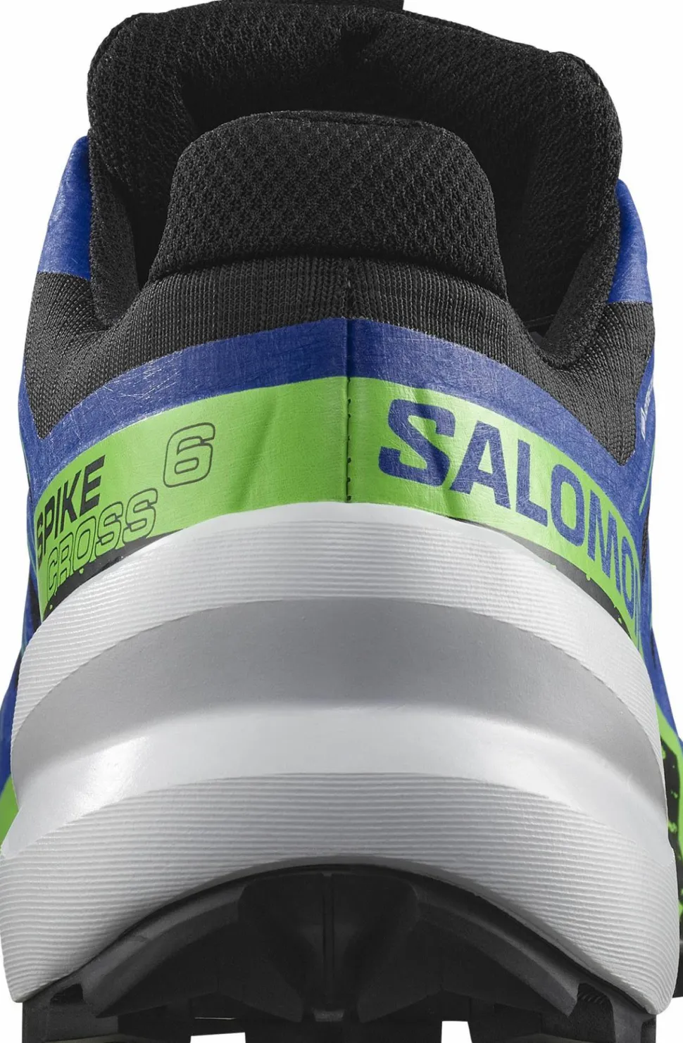 Salomon Unisex Spikecross 6 GORE-TEX Black/Surf The Web/Green Gecko
