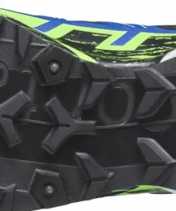 Salomon Unisex Spikecross 6 GORE-TEX Black/Surf The Web/Green Gecko