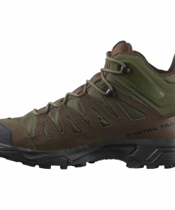 Discount Unisex X Ultra Tracker GORE-TEX Ranger Green/Earth Brown/Black Vandringsskor & Vandringskängor Dam