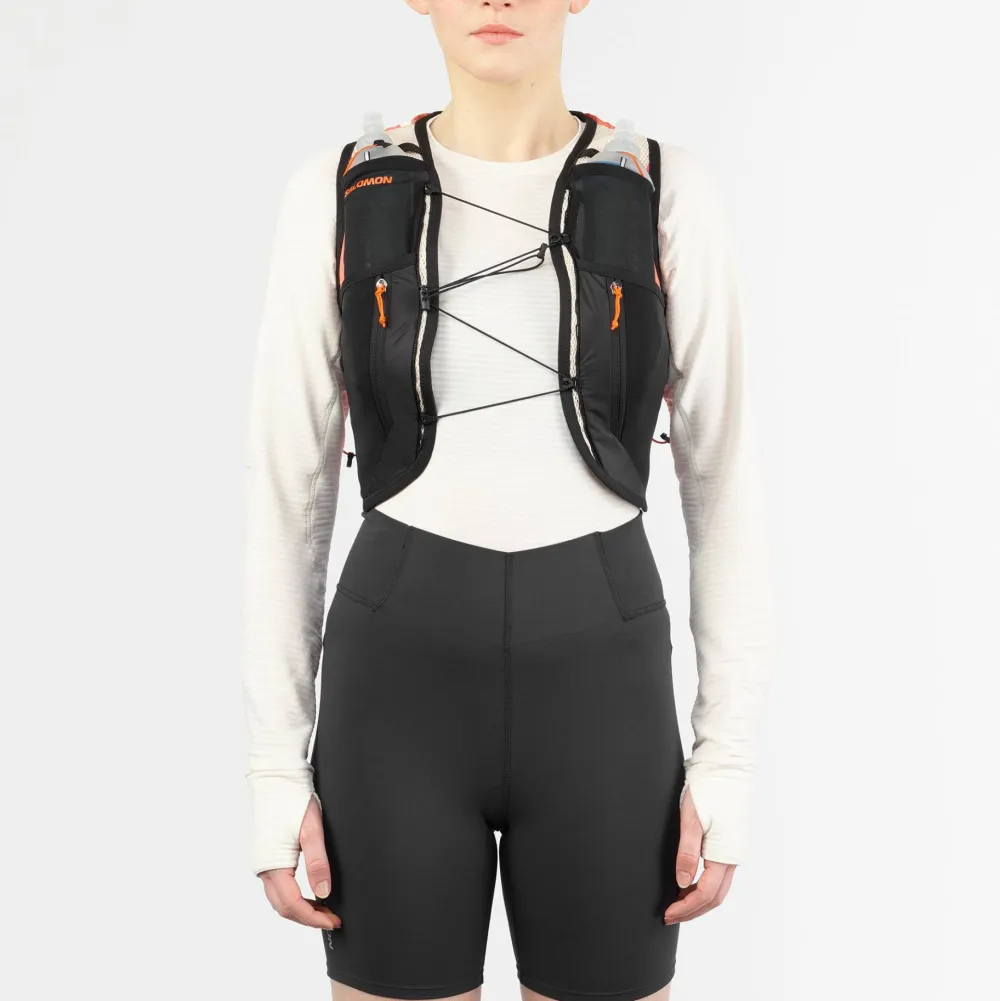 Salomon Women's Active Skin 12 Emerglow/Black Emerglow/Black/ Outlet