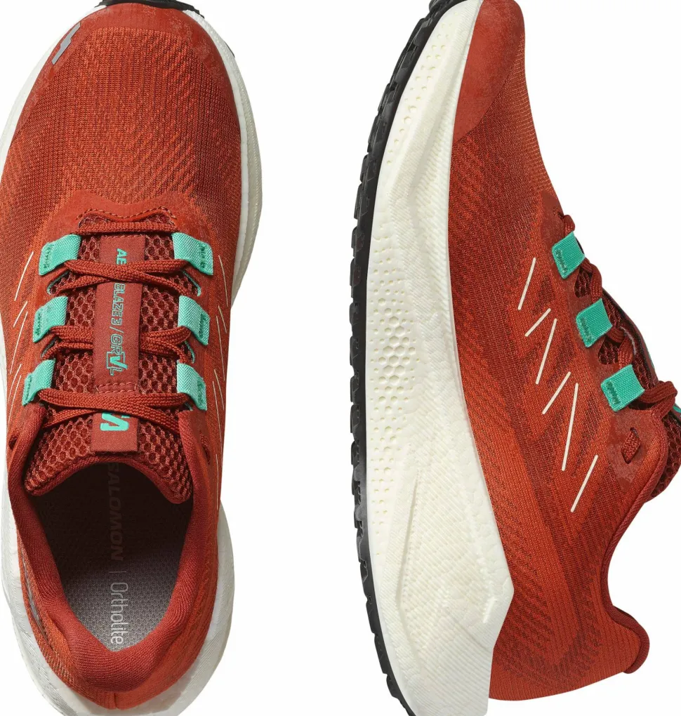 Salomon Women's Aero Blaze 3 Grvl Burnt Ochre/vanilla Ice/vanilla Ice