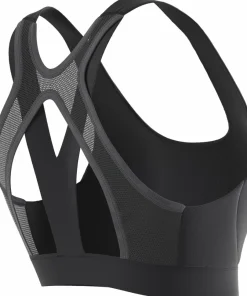 Salomon Women's Cross Run Sports Bra Deep Black