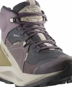 Salomon Women's Elixir Mid GORE-TEX Nine Iron/Shark/Silver Cloud Nine Iron / Shark / Silver Cloud Online
