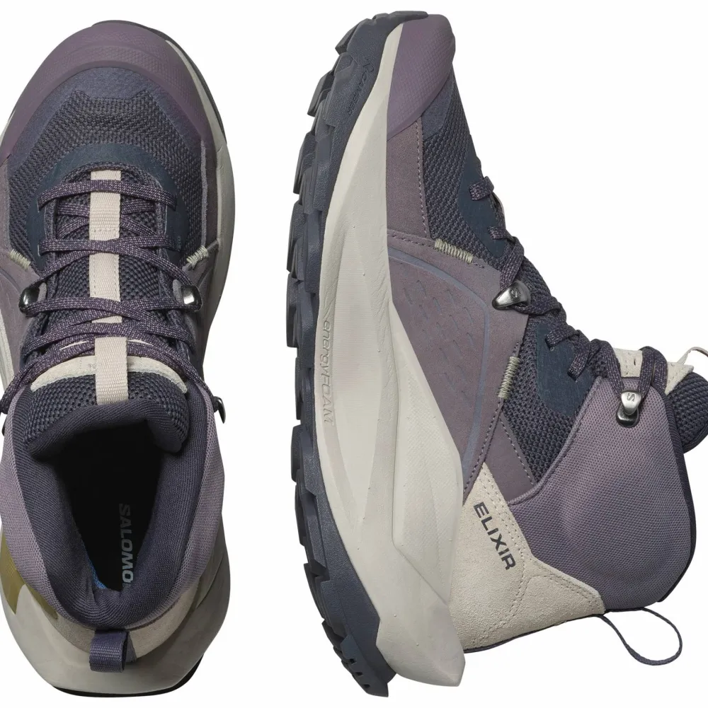 Salomon Women's Elixir Mid GORE-TEX Nine Iron/Shark/Silver Cloud Nine Iron / Shark / Silver Cloud Online