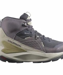 Salomon Women's Elixir Mid GORE-TEX Nine Iron/Shark/Silver Cloud Nine Iron / Shark / Silver Cloud Online