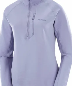 Salomon Women's Essential Lightwarm Blue Granite