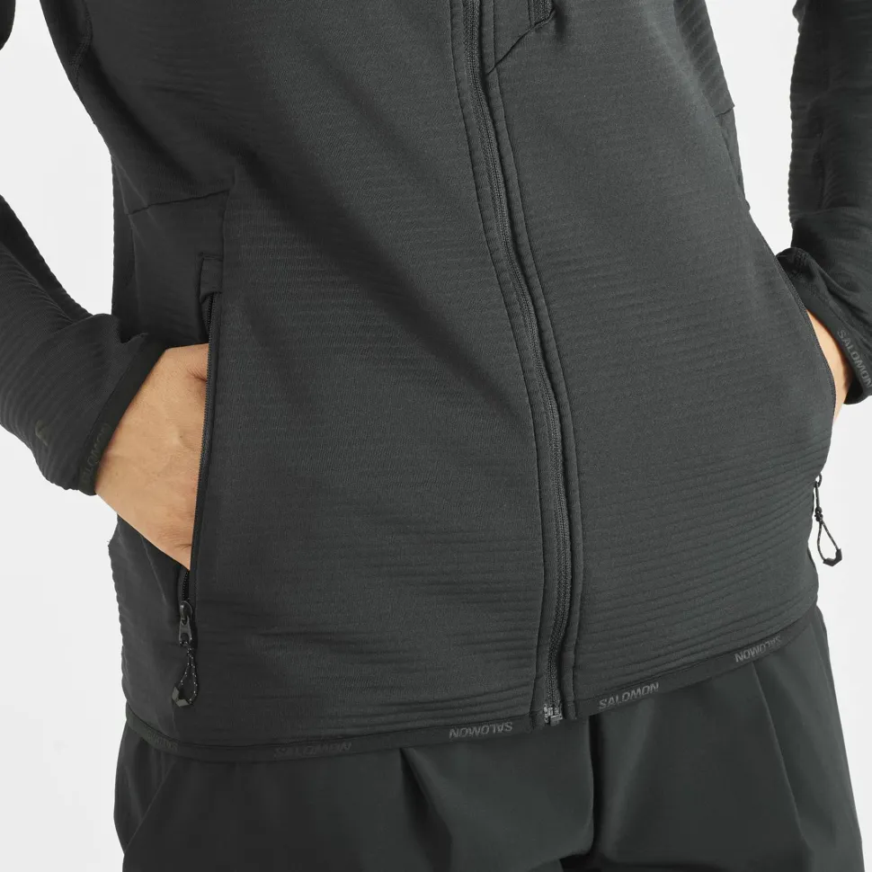 Salomon Women's Essential Lightwarm Hoodie Deep Black