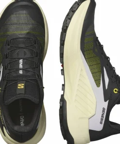 Salomon Women's Genesis Black / Sulphur Spring / Orchid Petal Clearance