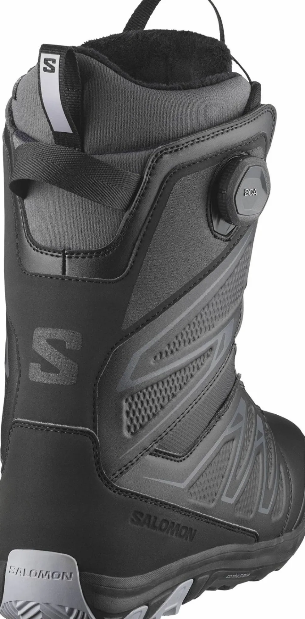 Salomon Women's Ivy BOA SJ BOA Black/Black/Lilac Gray
