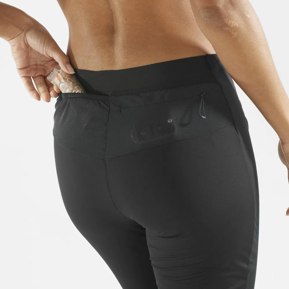 Salomon Women's Light Shell Pant Deep Black Clearance