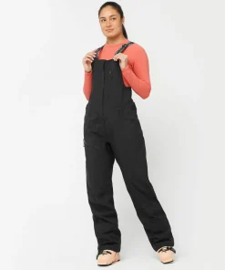 Salomon Women's Moon Patrol Evo Bib Deep Black Discount