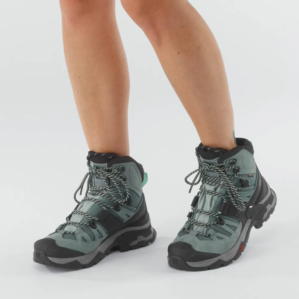 Salomon Women's Quest 4 Gore-Tex Slate Slate/Trooper/Opal Blue New