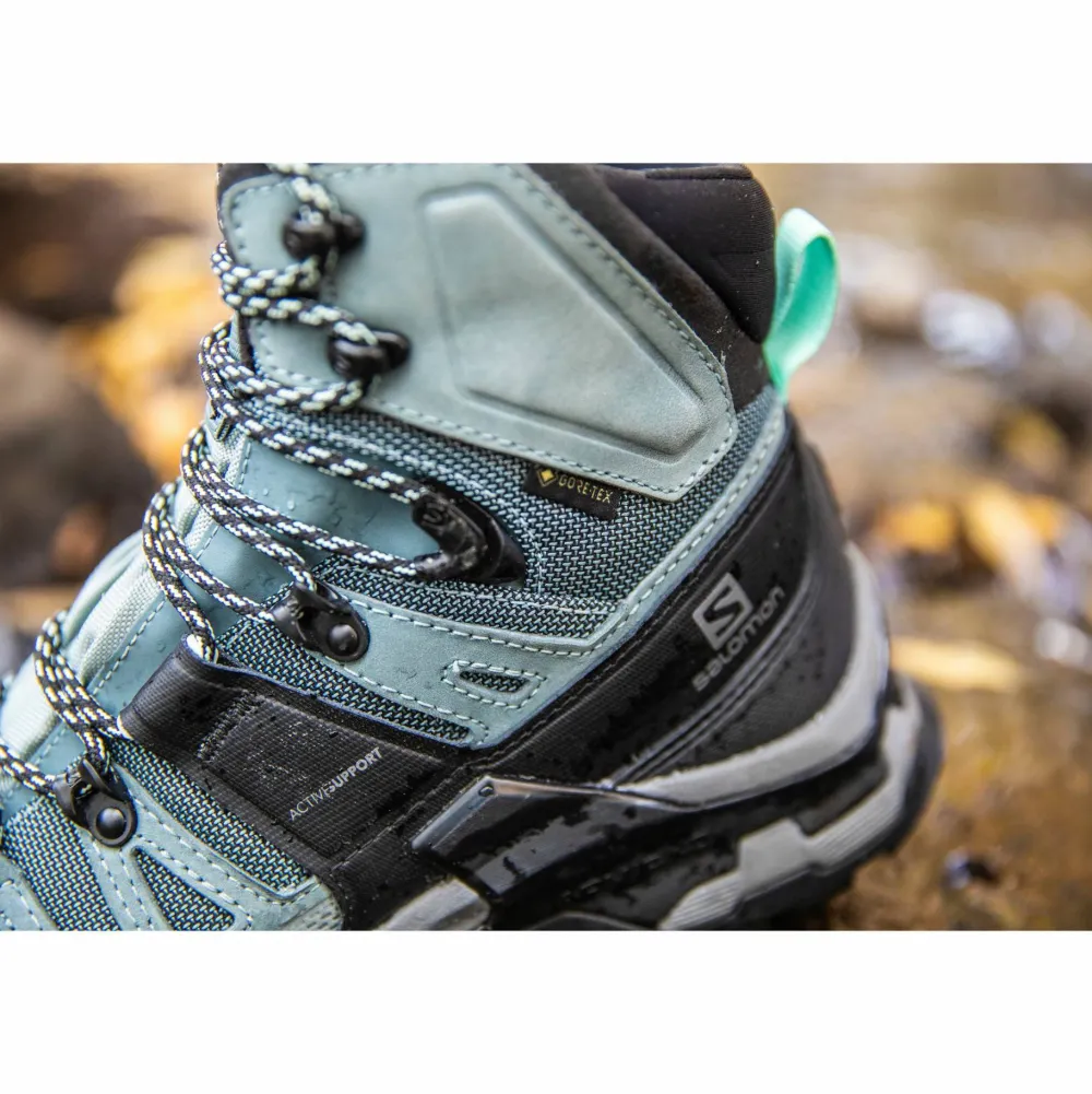 Salomon Women's Quest 4 Gore-Tex Slate Slate/Trooper/Opal Blue New