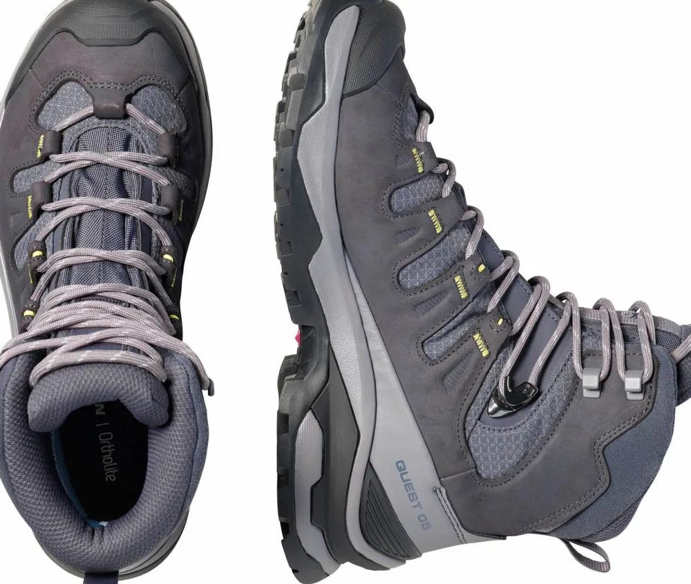Salomon Women's Quest 5 GORE-TEX Nine Iron/Excalibur/Endive Hot