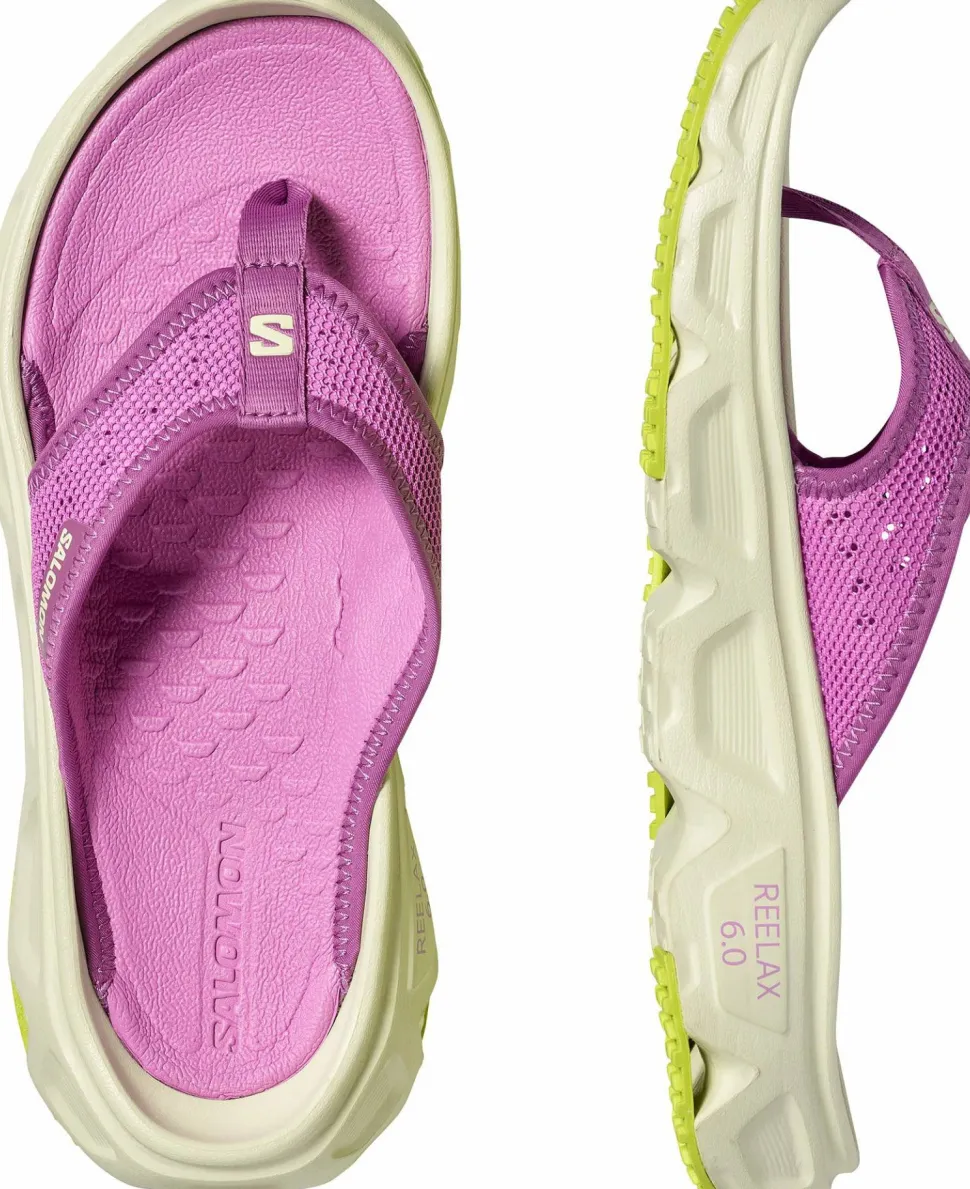 Salomon Women's Reelax Break 6.0 Iris Orchid/Aspargus Green/Acid Lime