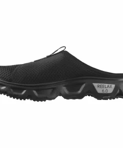 Salomon Women's Reelax Slide 6.0 Black/Black/Alloy