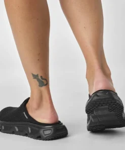 Salomon Women's Reelax Slide 6.0 Black/Black/Alloy