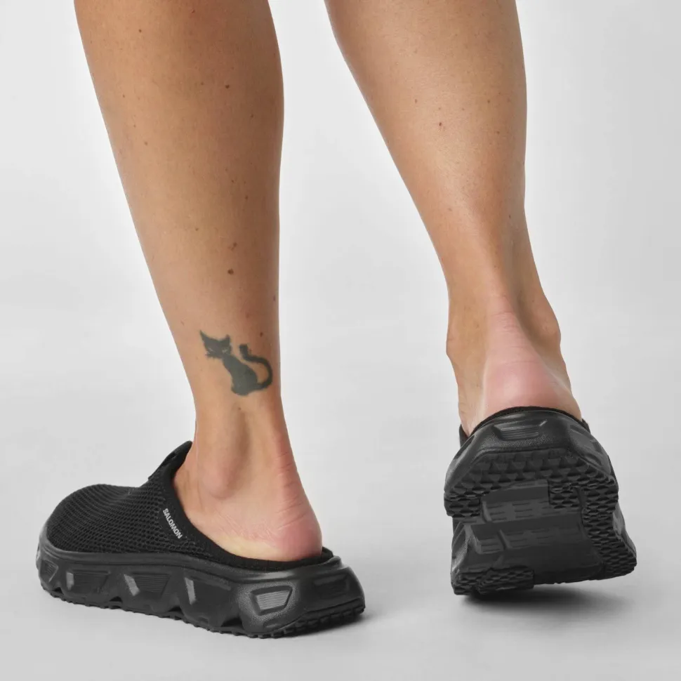 Salomon Women's Reelax Slide 6.0 Black/Black/Alloy