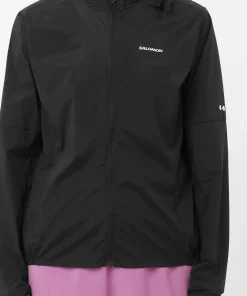 Salomon Women's Sense Aero Wind Jacket Black