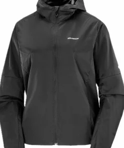 Salomon Women's Sense Aero Wind Jacket Black