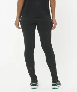 Salomon Women's Sense Aero Stow Tights Deep Black Discount