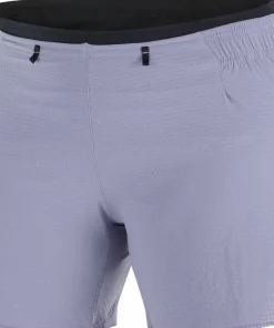 Salomon Women's Sense Aero 5'' Shorts Blue Granite/Clear Outlet
