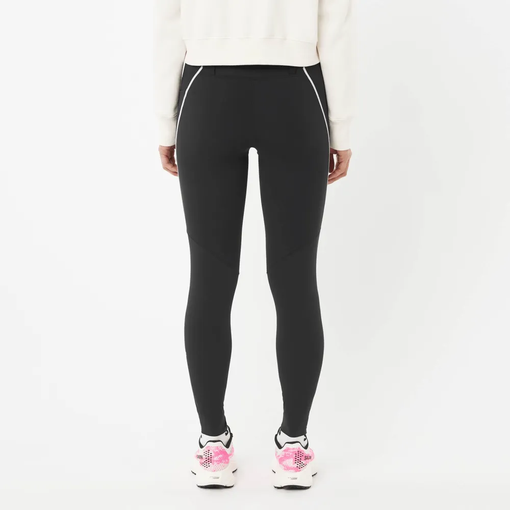 Salomon Women's Sense Aero Stow Tights Deep Black Deep Black/ Online