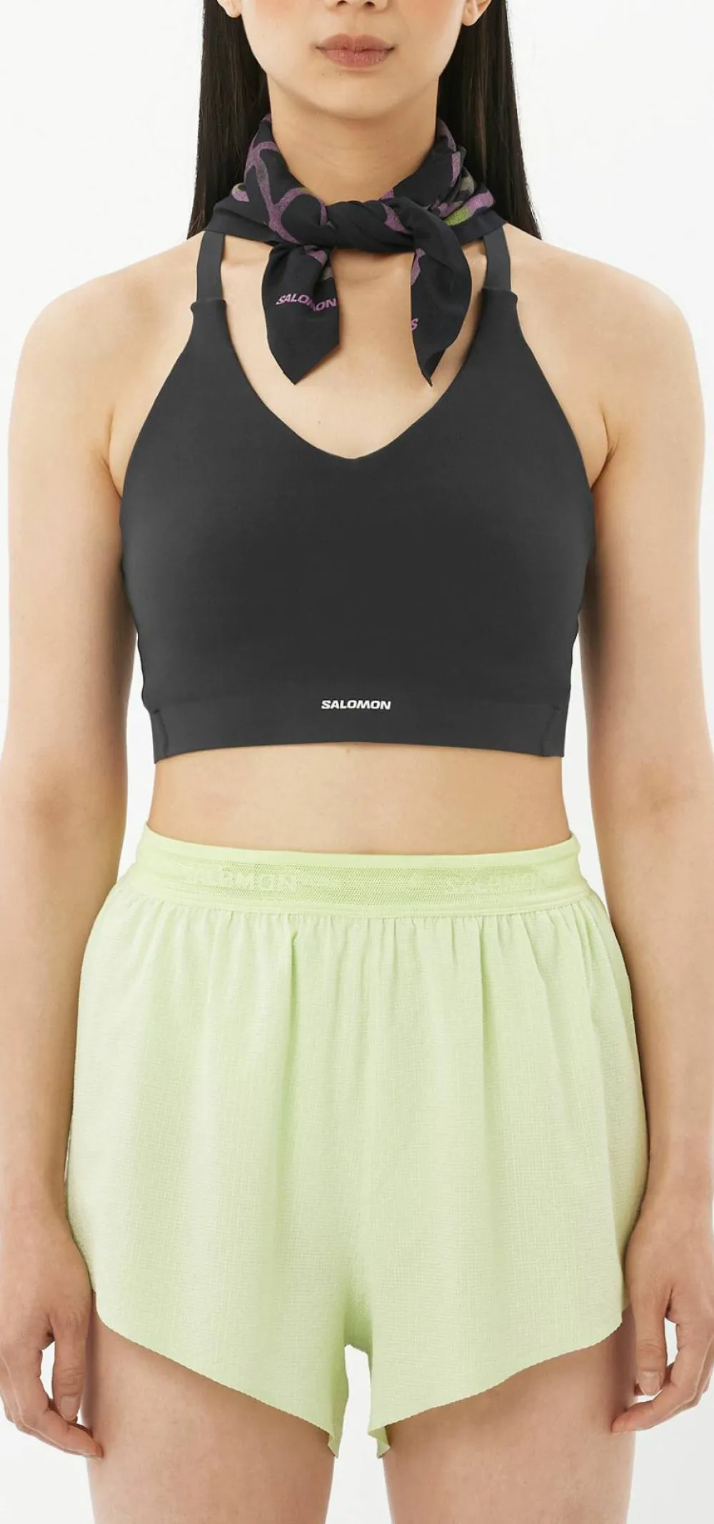 Salomon Women's Shakeout Bliss Bra Deep Black/ Sale