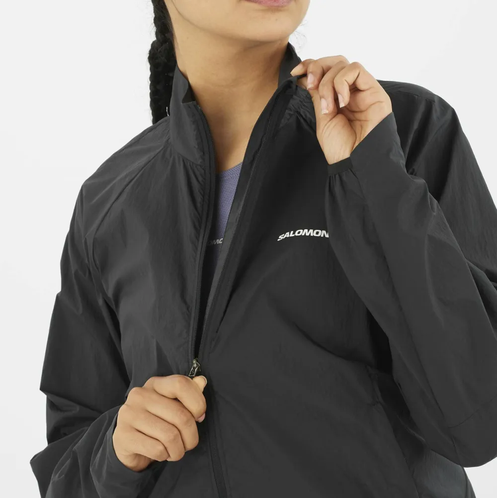 Outlet Women's SHAKEout FLY Jacket Deep Black Damjackor