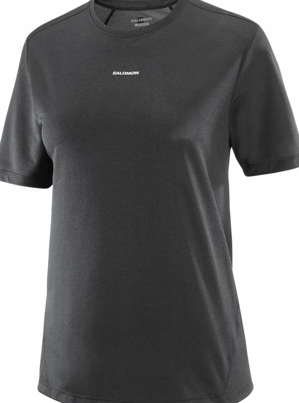 Salomon Women's Shkout Core Short Sleeve Tee Deep Black