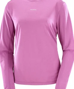 Best Women's Shkout Core Long Sleeve Tee Iris Orchid Damtröjor & Skjortor|Träningskläder Dam