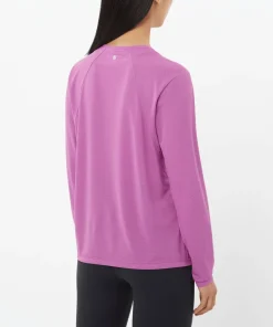 Best Women's Shkout Core Long Sleeve Tee Iris Orchid Damtröjor & Skjortor|Träningskläder Dam