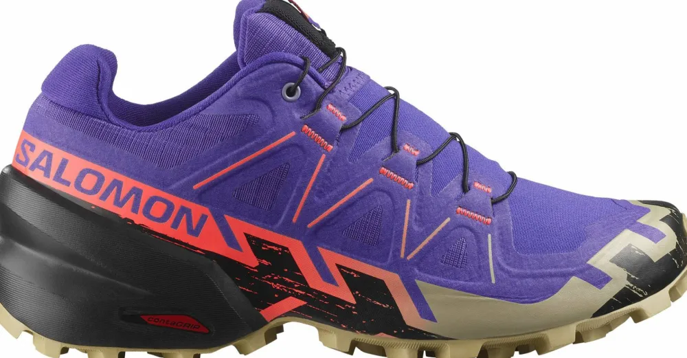 Sale Women's Speedcross 6 Liberty/Black/Neon Flame Löparskor Dam