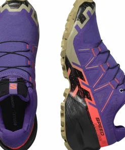 Sale Women's Speedcross 6 Liberty/Black/Neon Flame Löparskor Dam