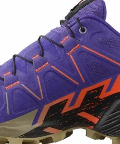 Sale Women's Speedcross 6 Liberty/Black/Neon Flame Löparskor Dam