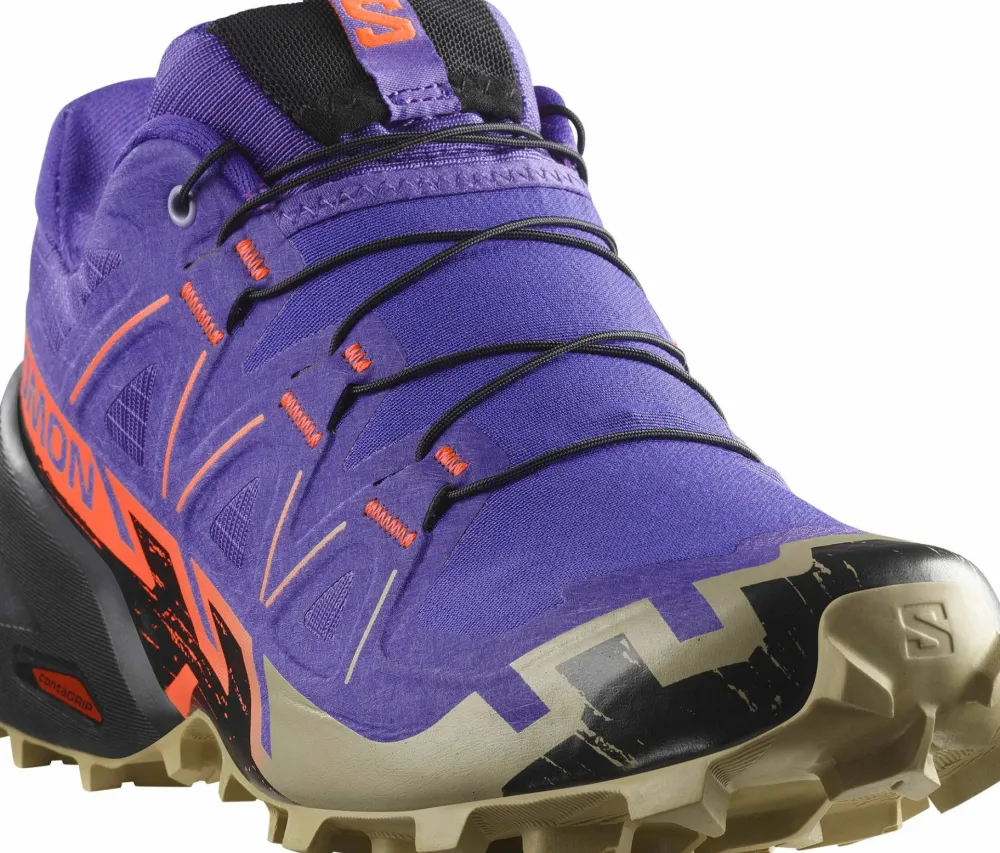 Sale Women's Speedcross 6 Liberty/Black/Neon Flame Löparskor Dam