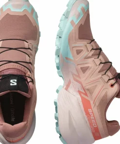 Salomon Women's Speedcross 6 Mahogany Rose/Hushed Violet/Iced Aq Outlet