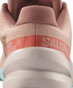 Salomon Women's Speedcross 6 Mahogany Rose/Hushed Violet/Iced Aq Outlet