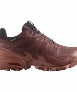 New Women's Speedcross 6 GORE-TEX Rum Raisin/Barn Red/Canyon Clay Löparskor Dam